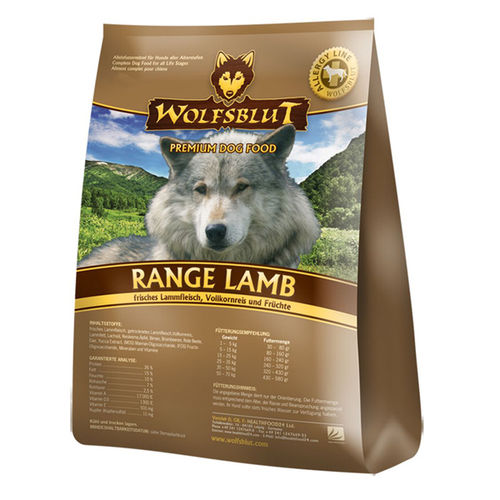 Wolfsblut Range Lamb 12,5 Kg Lamm und Vollkornreis