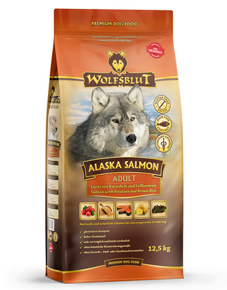 Wolfsblut Alaska Salmon Trockenfutter für Hunde mit Lachs
